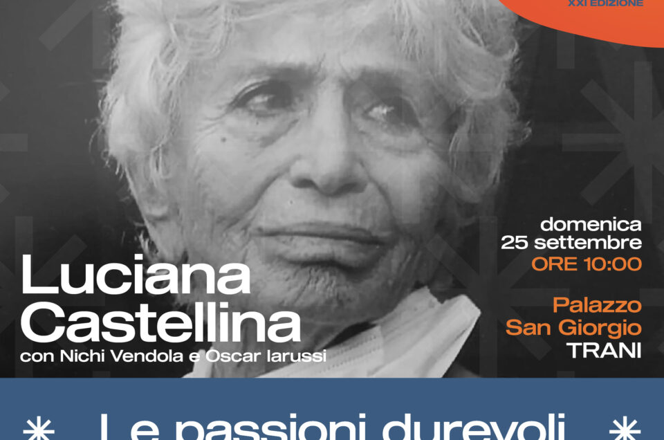 Ai Dialoghi arrivano Luciana Castellina, Walter Siti, Marino Sinibaldi, Kapka Kassabova, Antonella Viola, Nando Dalla Chiesa e Diego Marani.