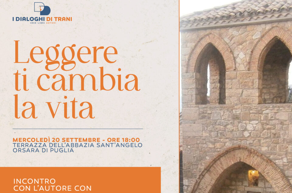 I Dialoghi arrivano a Orsara di Puglia con Piero Dorfles. Al via la rassegna Dialokids per i giovani lettori.